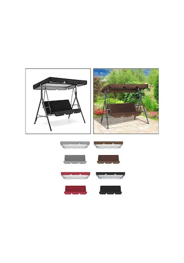 Siyah Aksesuarlar Kanopi Kapağı Siyah/kırmızı/gri/kahverengi Toz Geçirmez Kurulumu Kolay 150x50x10 Cm Siyah