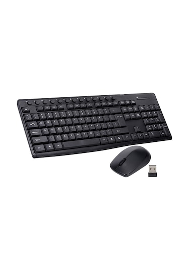 Yunboo Tj-920 Kablosuz Klavye Ve Fare Seti - İnce Tasarım, Multimedya Tuşları, Ergonomik Kullanım, 10m Kablosuz Bağlantı Diğer