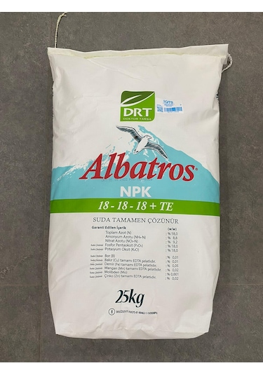 Doktor Tarsa Albatros 18 18 18 Npk Damlama Gübresi 5 KG