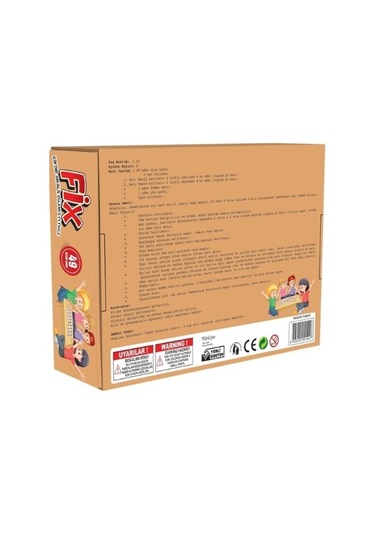 Fix - Kaydır Sırala Eğlenceyi Fix'le Eğlenceli Aile Kutu Oyunu