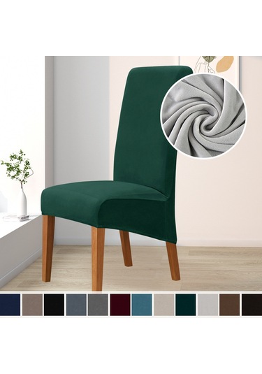 Ximistore9 2023 Yeni Tasarım Yüksek Esnekliğe Sahip Gümüş Tilki Kürklü Sandalye Kılıfı - Ev Ve Otel Kullanımı İçin İdeal Diğer