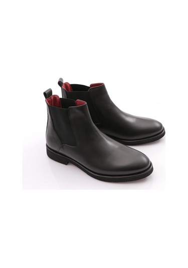 Dgn 19726 Erkek Yani Lastikli Bot Siyah Benfica