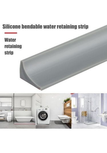 Joyhub Mingjin Shop2 Siyah Stil 100cm Bariyer Banyo Aksesuarları Duş Barajı Su Durdurucu Kendinden Yapışkanlı Kapı Alt Sızdırmazlık Şeridi Su Tutucu Şerit 7r6rno Renkli Çok Renkli