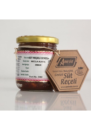 Amesia Süt Reçeli Cevizli 200 G