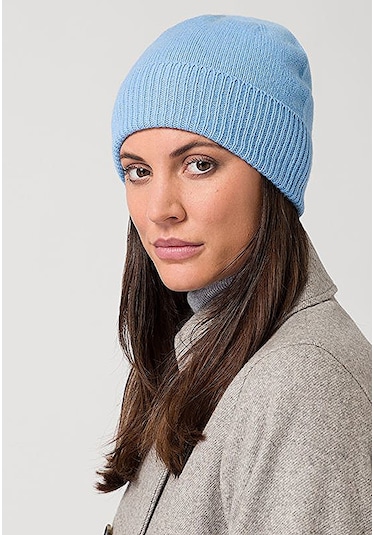 Eke Tekstil Unisex Mavi Fitilli Yumuşak Basic Bere Mavi