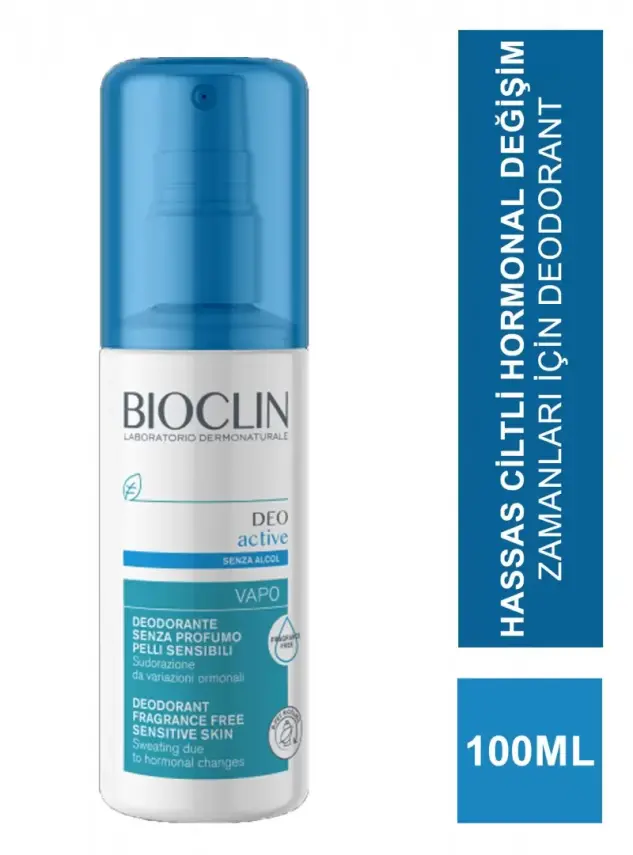 Bioclin Active Vapo Sprey Deodorant 100 ML