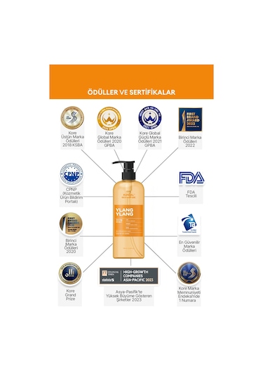 Kundal Rich Perfume Body Wash Ylang Egzotik 500 ML