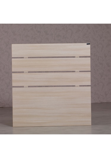 Pasifichome Huga Tek Kişilik Yatak Başlık Meşe 120Lk / 120Lk Baza Başlık