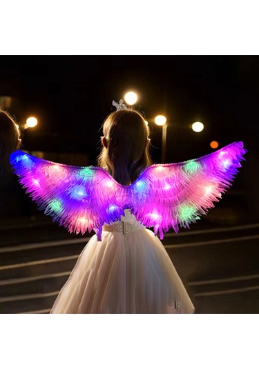 Lıcorıce Kumaş Parlayan Kanatlar Parti Dekoru-mor