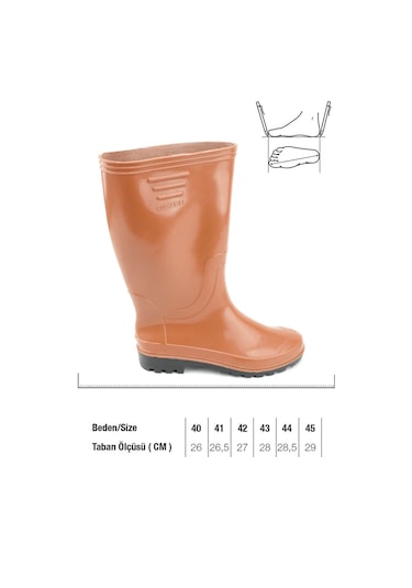 Gezer Kışlık Erkek Uzun Çizme Gc2kmm.00392.00.z16.07 Kahverengi