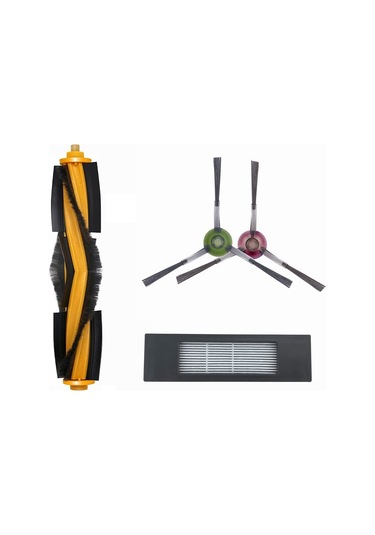 Leasetake Ecovacs Deebot Ozmo 920/950/t5/t8/t8 Aıvı/n8 Pro+ Robot Süpürge Hepa Filtre Fırçaları İçin Yedek Parçalar