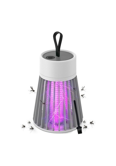Dancemonkey Statik Geleneksel Sessiz Usb Şarjlı Sinek Öldürücü Lamba - 360 Tasarım