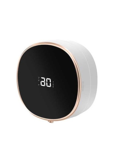 Novahub Dokunmasız Köpük Sabunluk, Otomatik Sensörlu, Beyaz Duvara Montaj Beyaz