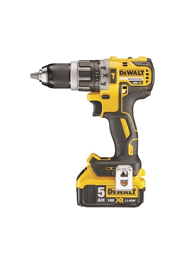 Dewalt DCD796P2-QW 18V 5.0 Ah Li-ion Çift Akülü Kömürsüz Profesyonel Darbeli Matkap