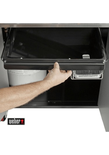 Weber Genesis E-315 Siyah Gazlı Barbekü 3 Brülör, Geniş Pişirme Alanı-276 Siyah