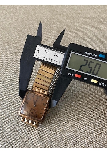 Benrus 25 mm Çelik Kordon Vintage Kadın Kol Saati 2. El