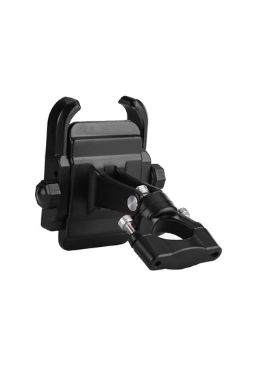 Lemestar Motosiklet Telefon Tutucu Mdl-2805: 4-6 İnç Ekranlı Cep Telefonları İçin 360 Döner, Alüminyum Ve Paslanmaz Çelik, Kolay Kurulum, Evrensel Uyum