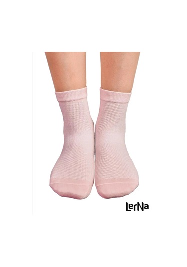 Lerna Çocuk Pamuklu File Çoraplar 158168118 Açık Pembe