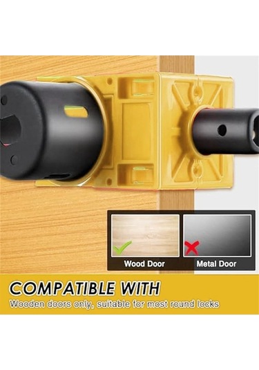 Ulzyvf Takımı, Takımı Montaj Kilidi Kapı Kapı Delme Ho