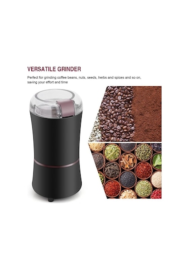Cbtx Paslanmaz Çelik Elektrikli Mini Kahve Değirmeni Tahıl Fasulye Taşlama Makinesi Çok Renkli