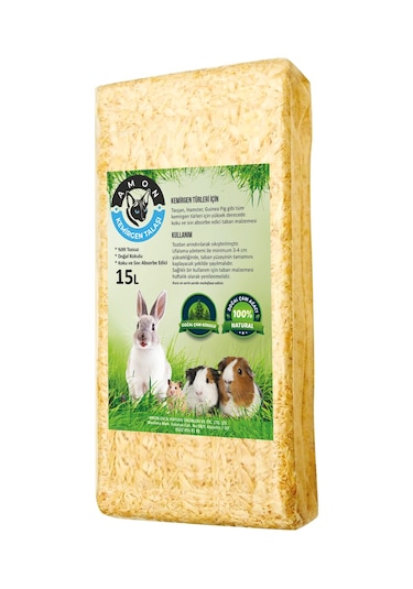 Doğal Çam Kokulu Tozsuz Kemirgen Talaşı 15 Lt.