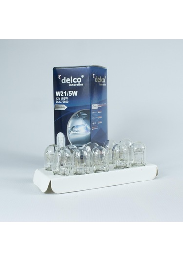 Delco U.s.a T20 Çift Duy W21/5w Halogen Ampul 12 Volt 10 Adet