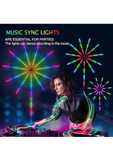 Led Aydınlatma Sese Duyarlı Bluetootlu Duvar Ledi Uzaktan Kumanda RGB