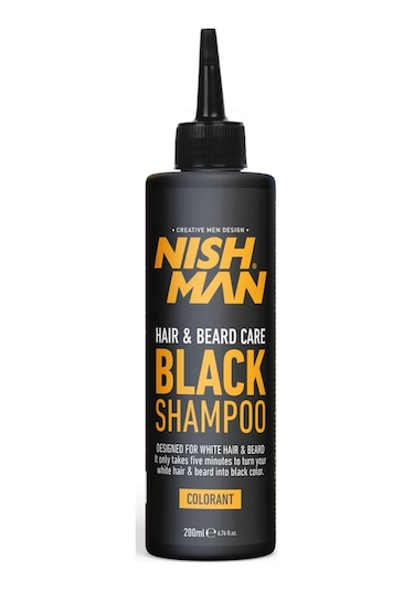 Nishman Siyah Saç Şampuanı 200 ML