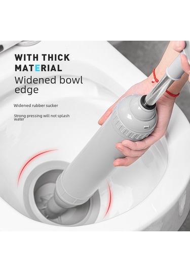 Konesam Eşsiz Tüp Tıkanıklık Çözücü - Toilet, Mutfak Ve Banyo Boruları İçin Dayanıklı Gri Uçlu Sivri Uçlu Su Akışı Aracı Diğer