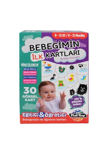 Moli Toys Bebeğimin İlk Kartları