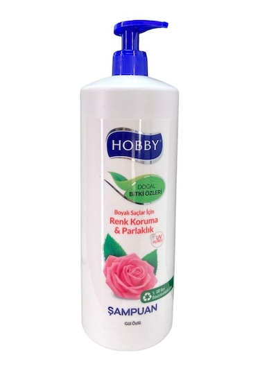 Hobby Gül Özlü Boyalı Saçlar İçin Şampuan 1 L
