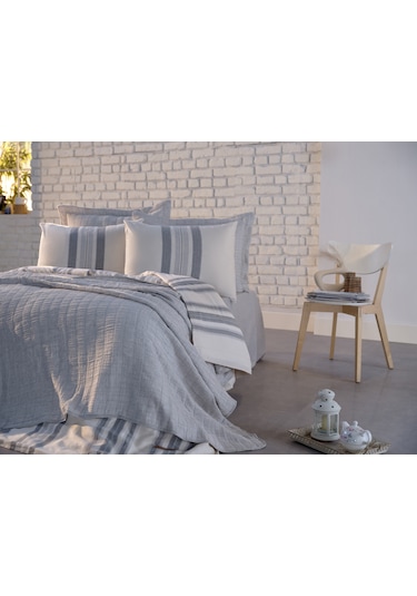 Special Çeyiz Seti Çift Kişilik - Gri