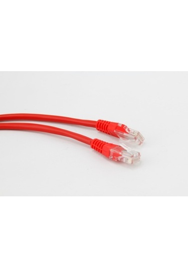 Vcom NP611B-R-2mt Cat6 Kırmızı Utp Patch Kablo