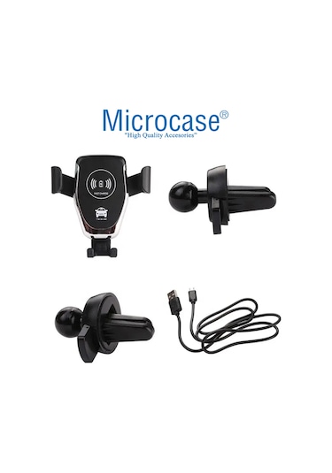 Araç İçi Wireless Kablosuz Şarj Özellik Telefon Tutucu Q12 AL3527