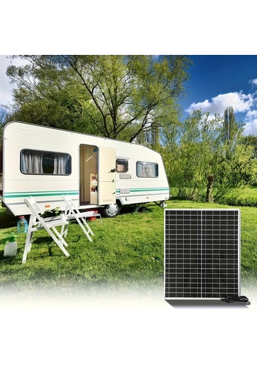 Boatshop1 1 Adet Solar Paneller Güneş Paneli Açık Taşınabilir Şarj Kiti Rv Piknik Tekne Kamp Mobil Güç Kaynağı