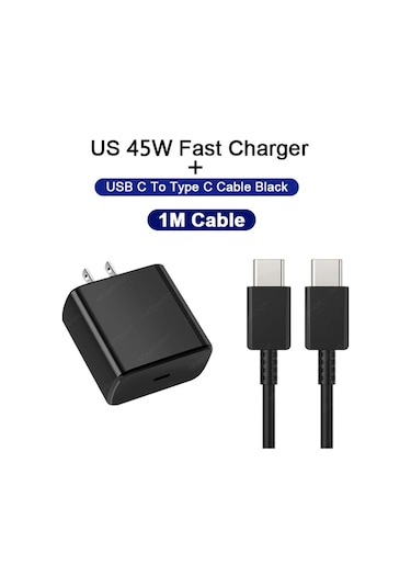 Snapbuy45w Pd Şarj Cihazı Samsung S24 S23 iPhone Uyumlu, Uyumlu,15 Hızlı Şarj Adaptörü Qc3.0 Tip C Kablo Audistribütör Garantili