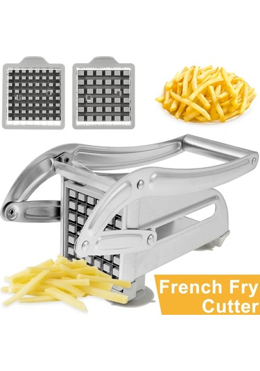 Liangmei 1 Adet Paslanmaz Çelik Manuel Patates Kesici Patates Diğer