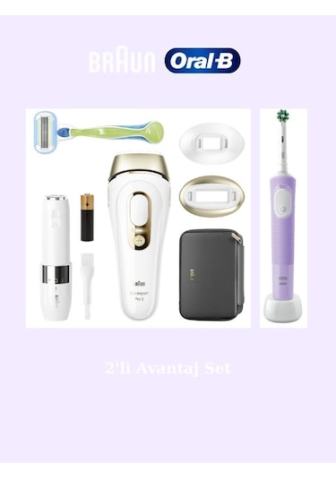 Braun Silk Expert Pro5 IPL Lazer Epilasyon Seti