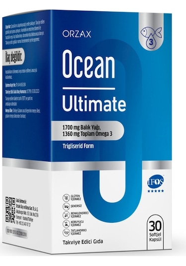 Ocean Ultimate 1700 Mg 30 Kapsül