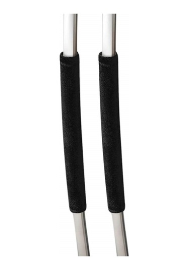 Sones 1 Çift Buzdolabı Sapı Kaymaz Kapak Mikrodalga Fırın Yağ Geçirmez Sap Kapağı Siyah