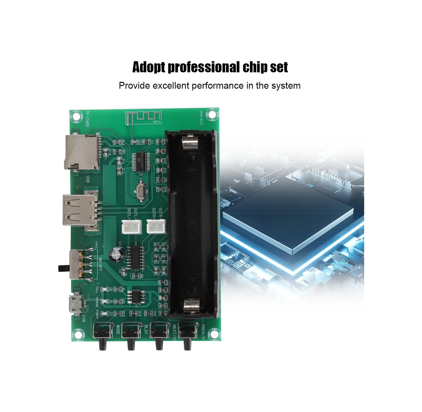 Shineyee Pam8403 Çift 5w Bluetooth Dijital Güç Mikseri Modülü - 20m Uzaklıkta, 5v Besleme, 2 Kanal Pil Dahil Değil