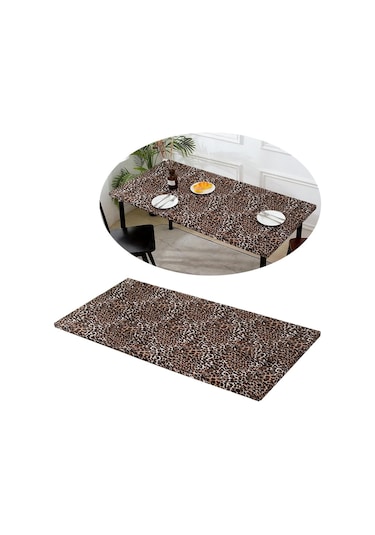 Suntek Magideal Dikdörtgen Polyester Masa Örtüsü Düğün Ev 122x61cm-stil-g