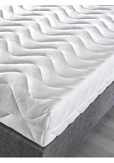 Niron Pocket 90x190 Cm Tek Kişilik Lüks Full Ortopedik Yumuşak - Orta Sert Paket Yaylı Yatak 90 x 190 Beyaz