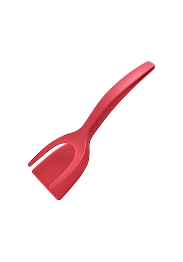 Lemestar Siyah Nilon 2'li Çelik Spatula-kelebek, Yüksek Sıcaklığa Dayanıklı, Omlet, Biftek, Pancake Pişirme Ve Servis Aracı