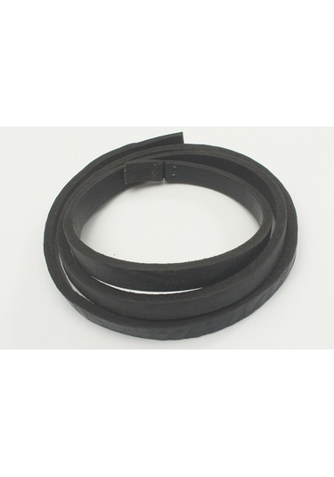 20 Mm Yassı Deri Kayış 2 Metre 20 Mm / Siyah