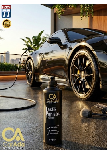 Lastik Parlatıcı Işıltılı Görünüm Lastik Silikonu 500 Ml