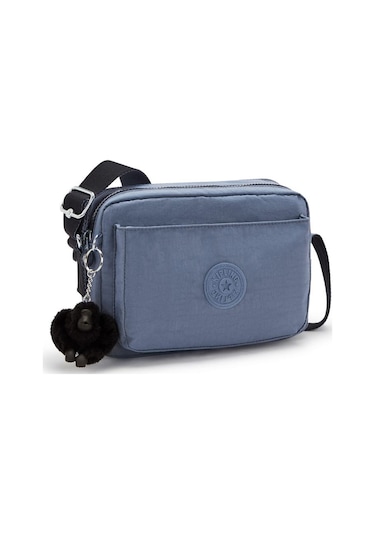 Kıplıng Abanu M Orta Boy Omuz Çantası Mavi Blue Lover Mavi
