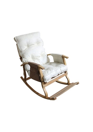 Ivo Office Padişah Ahşap Çift Minderli Çift Cepli Sallanan Sanda