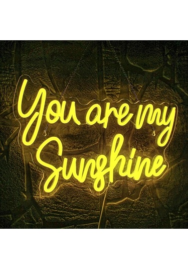 Honeybeeshop Neon Fıne Nf Pembe 25.4 Cm 3 Harf Led Aydınlatma Usb Ev Ofis Parti Dekorasyon Kişiselleştirilebilir Neon Tabela