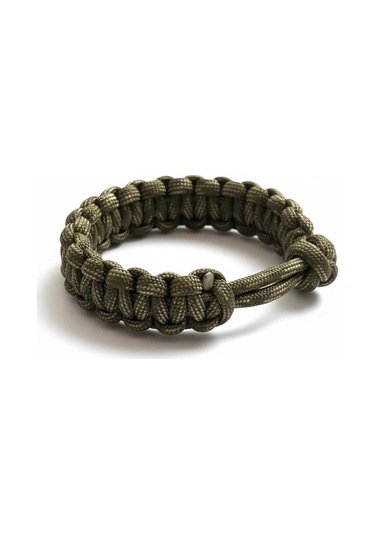 Plentiful Ranger Paracord Bileklik Kamuflaj Seri Yeşil - Siyah